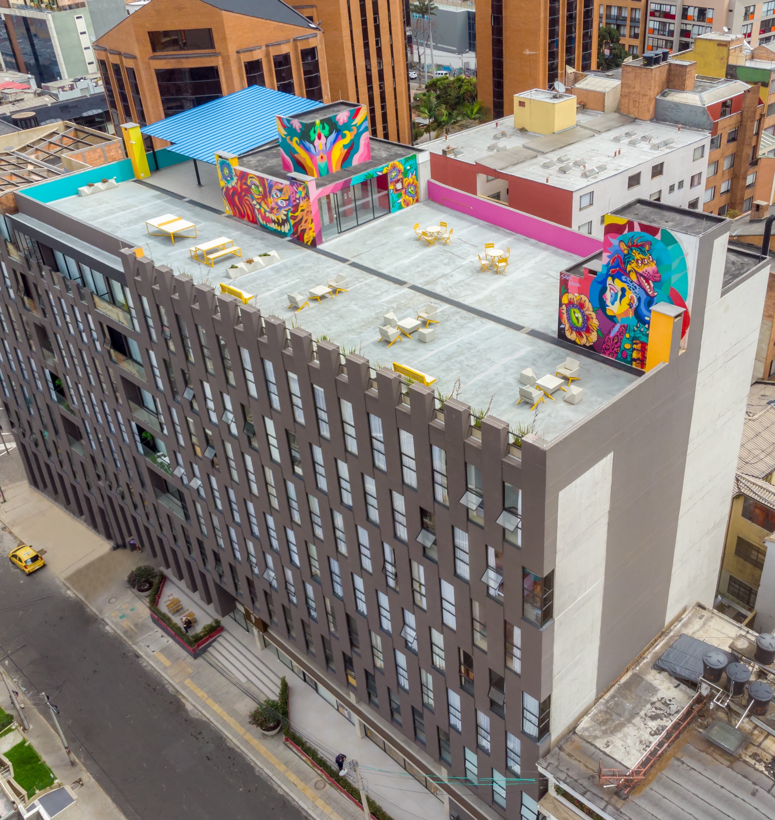 Vista aérea Atelier Ivin 567 Bogotá